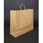 Крафт-пакет з ручками бурый 450 х 160 х 400 мм