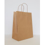 Крафт-пакет з ручками бурый 320 х 150 х 380 мм