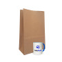 Бумажный пакет бурый с дном 250х150х350