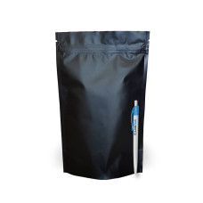 Дой-Пак с зип замком 500 г черный 180х280