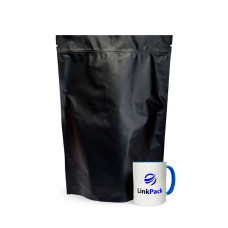 Дой-Пак с зип замком 2 кг черный 290х400