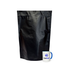 Дой-Пак с зип замком 3 кг черный 320х500