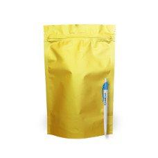 Дой-Пак с зип замком 500 г золотой 180х280