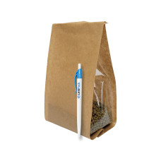 Стабило 250 г Крафт+прозрачные боковые закладки 100х240х45 без зип