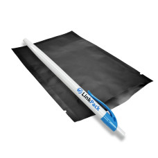 Пакет саше черный 70х100 без зип