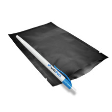 Пакет саше черный 80х130 без зип