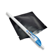 Пакет саше черный 80х80 без зип