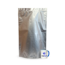 Дой-Пак с зип замком 3 кг серебряный 320х500х75