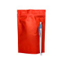Дой-Пак с зип замком 150 г красный матовый 130х200