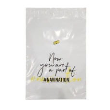 Курьерский пакет с логотипом 2 цвета