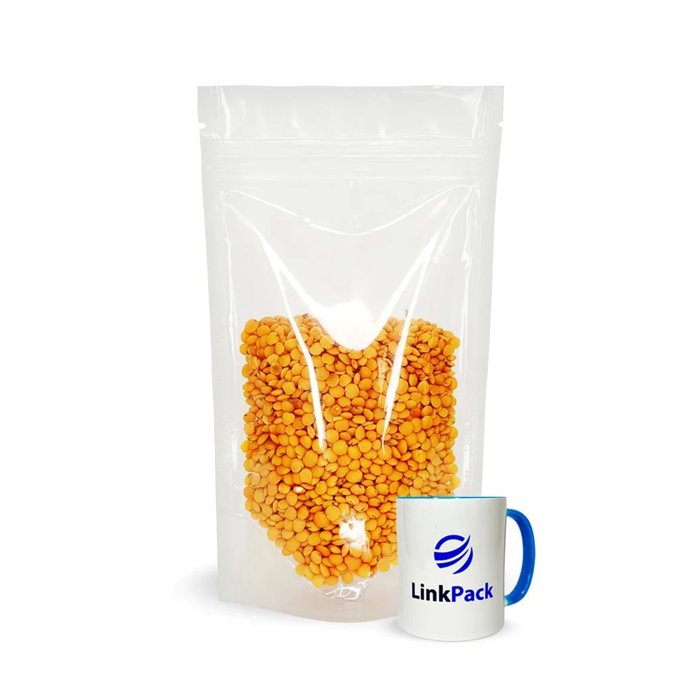 бумажные зип пакеты прозрачные